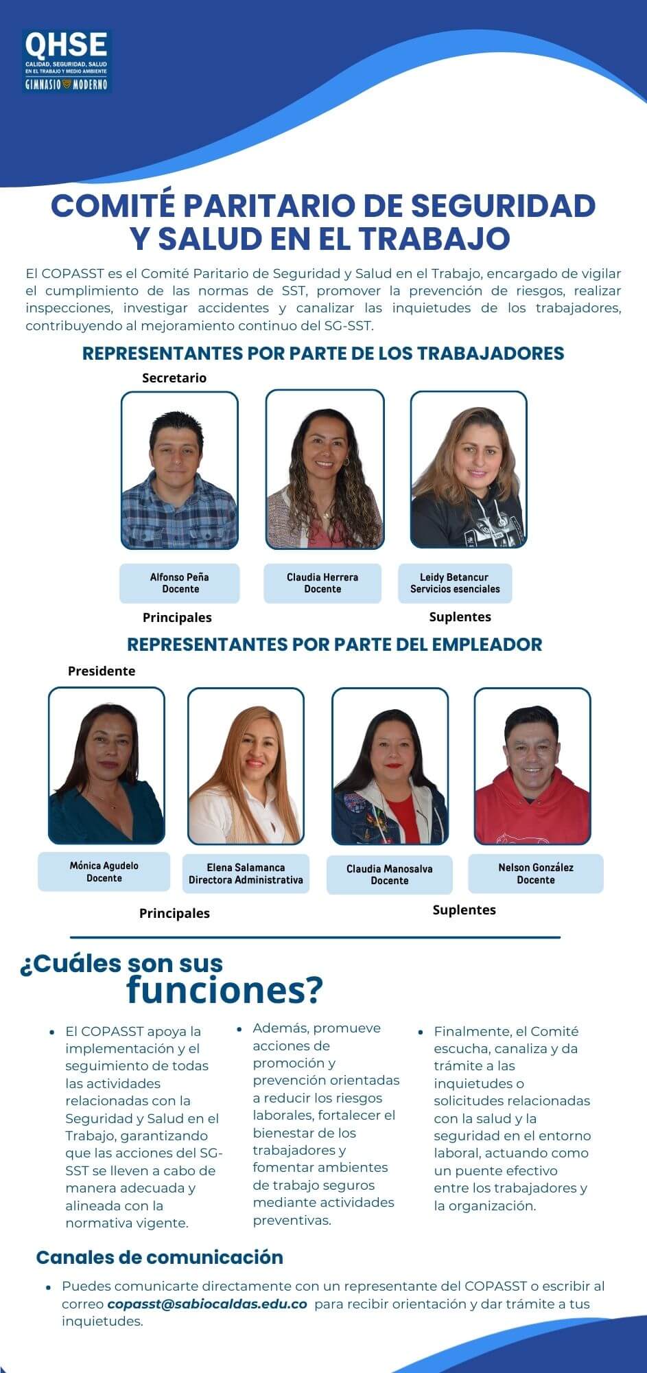 Comité Paritario de Seguridad y Salud en el Trabajo